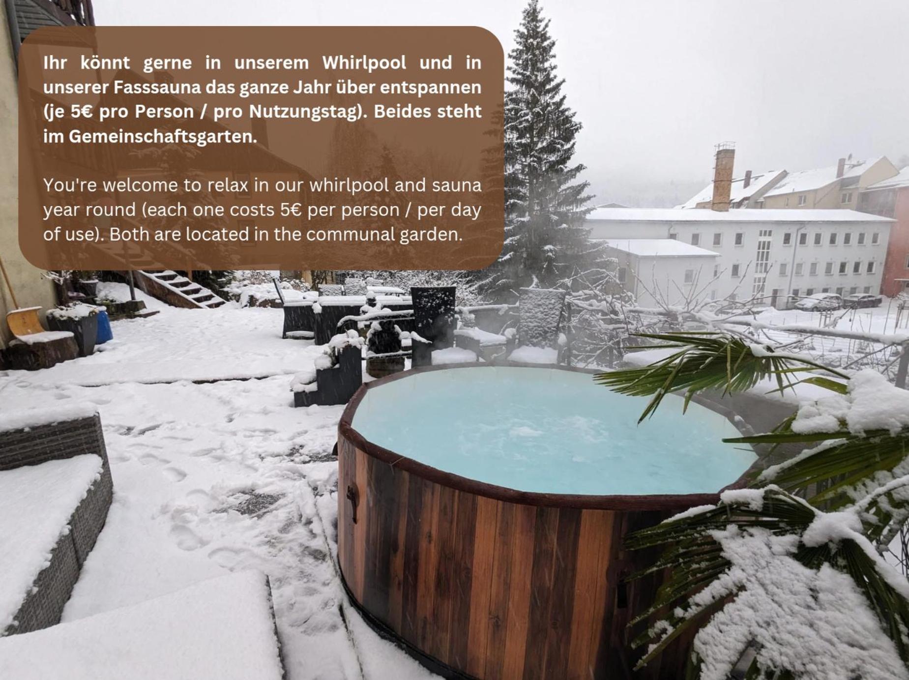 Zi1 - Urlaubsmagie - Erholung Mit Whirlpool & Sauna ゼーブニッツ エクステリア 写真